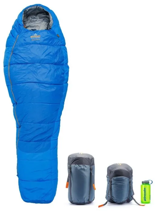 Спальный мешок Pinguin Comfort PFM (-1/-7°C), 185 см - Right Zip, Blue