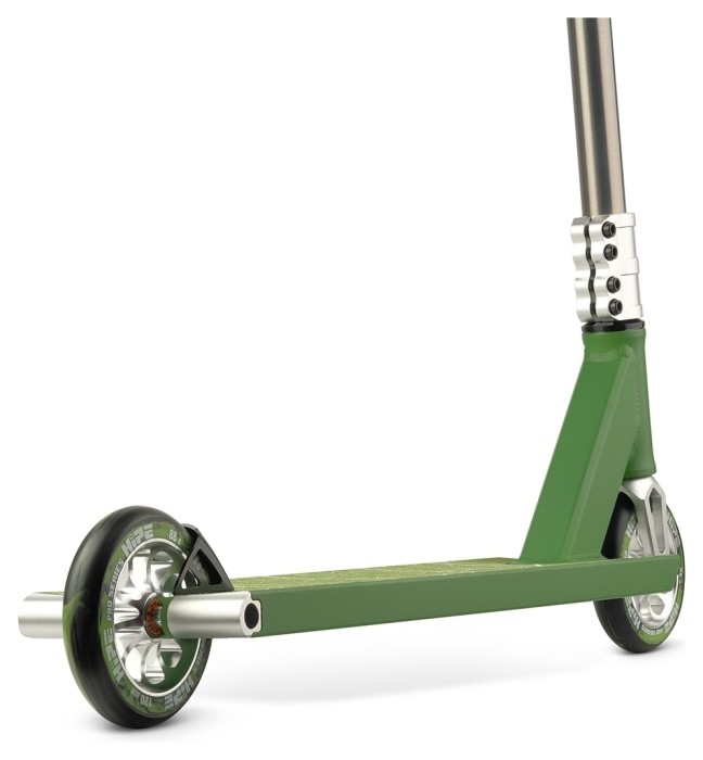 Самокат трюковый Hipe H6 Raw/Green