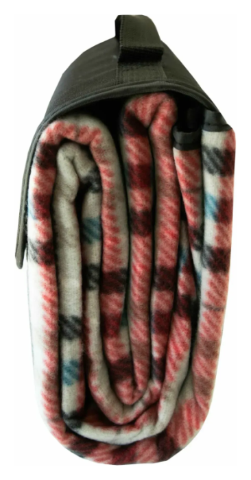 Килимок для пікніка флісовий 150х135см, Сірий