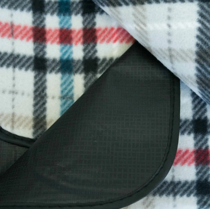 Килимок для пікніка флісовий 150х135см, Сірий