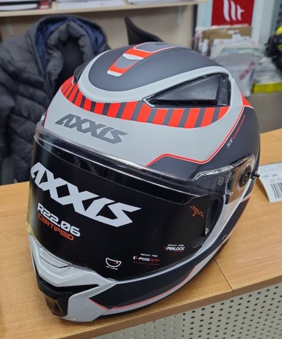 Мотошолом AXXIS PANTHER SV Gale A5 Matt Red