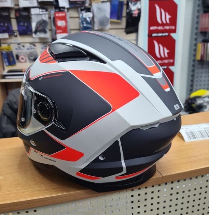 Мотошолом AXXIS PANTHER SV Gale A5 Matt Red