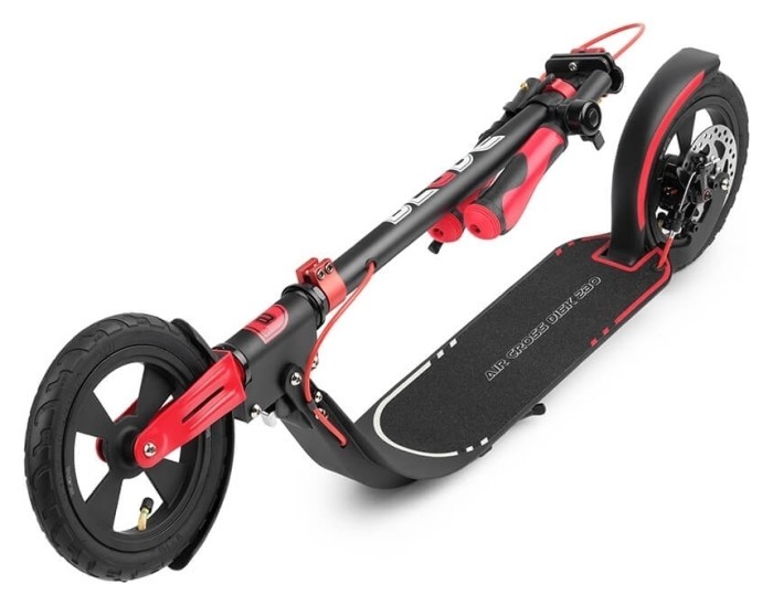 Самокат Blade Sport Air Cross Disk 230, black/red