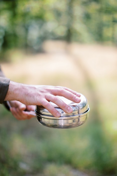 Набір посуду Tribe Single Set сталевий T-FG-0009-metal, укр, укр