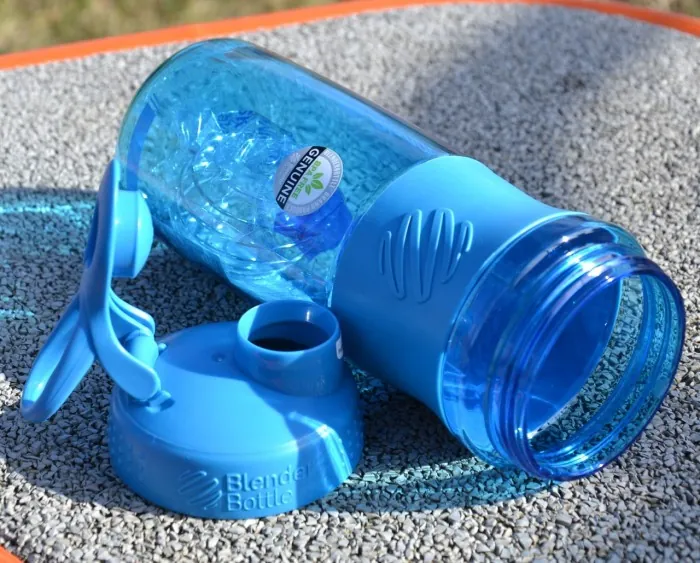 Шейкер спортивний (пляшка) BlenderBottle SportMixer Flip 28oz/820ml Cyan