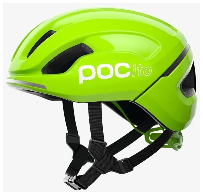 Дитячий велошолом POCito Omne SPIN Fluorescent Yellow / Green
