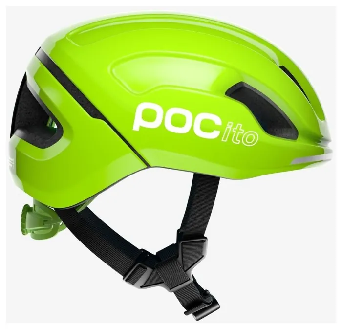 Дитячий велошолом POCito Omne SPIN Fluorescent Yellow / Green