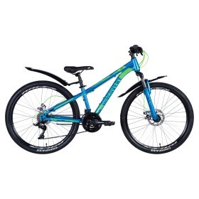 Велосипед ST 26&quot; Discovery TREK AM DD рама- с крылом Pl 2024 (синий)
