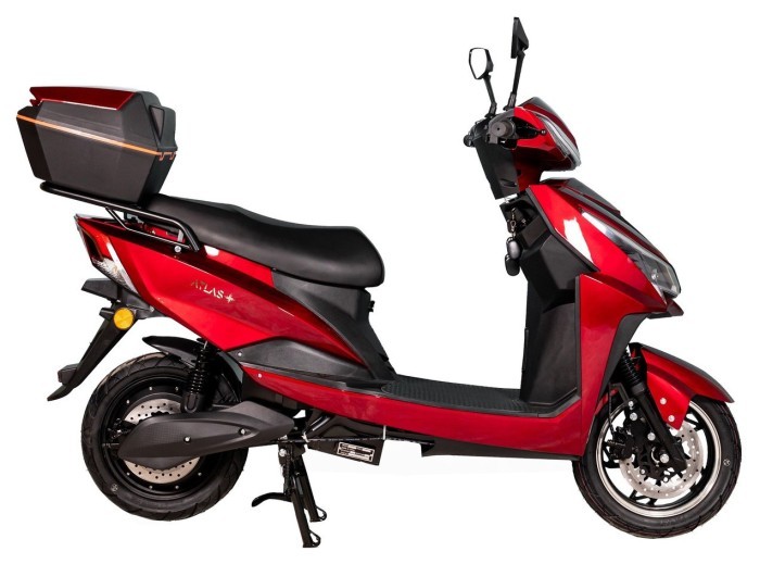 Электроскутер ATLAS Spider 2 Box 2000W Lithium Red