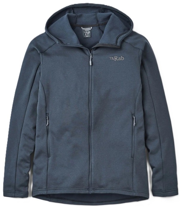 Чоловіча флісова кофта Rab Covex Hoody, Black, M