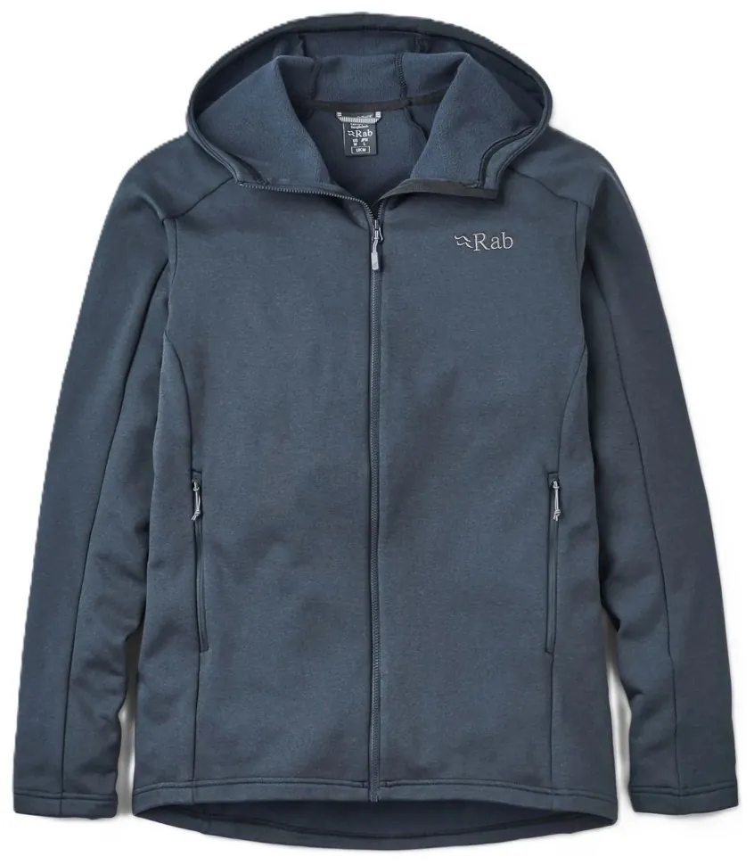 Чоловіча флісова кофта Rab Covex Hoody, Black, M (SHM_RB QFG-48-BLK-MED)