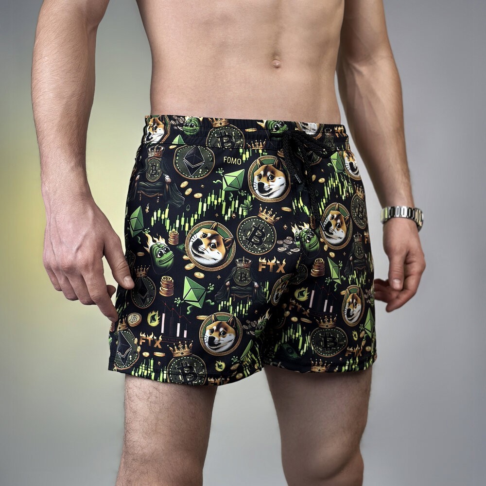 Плавальні шорти чоловічі Pobedov Pool day BATAL Kripta