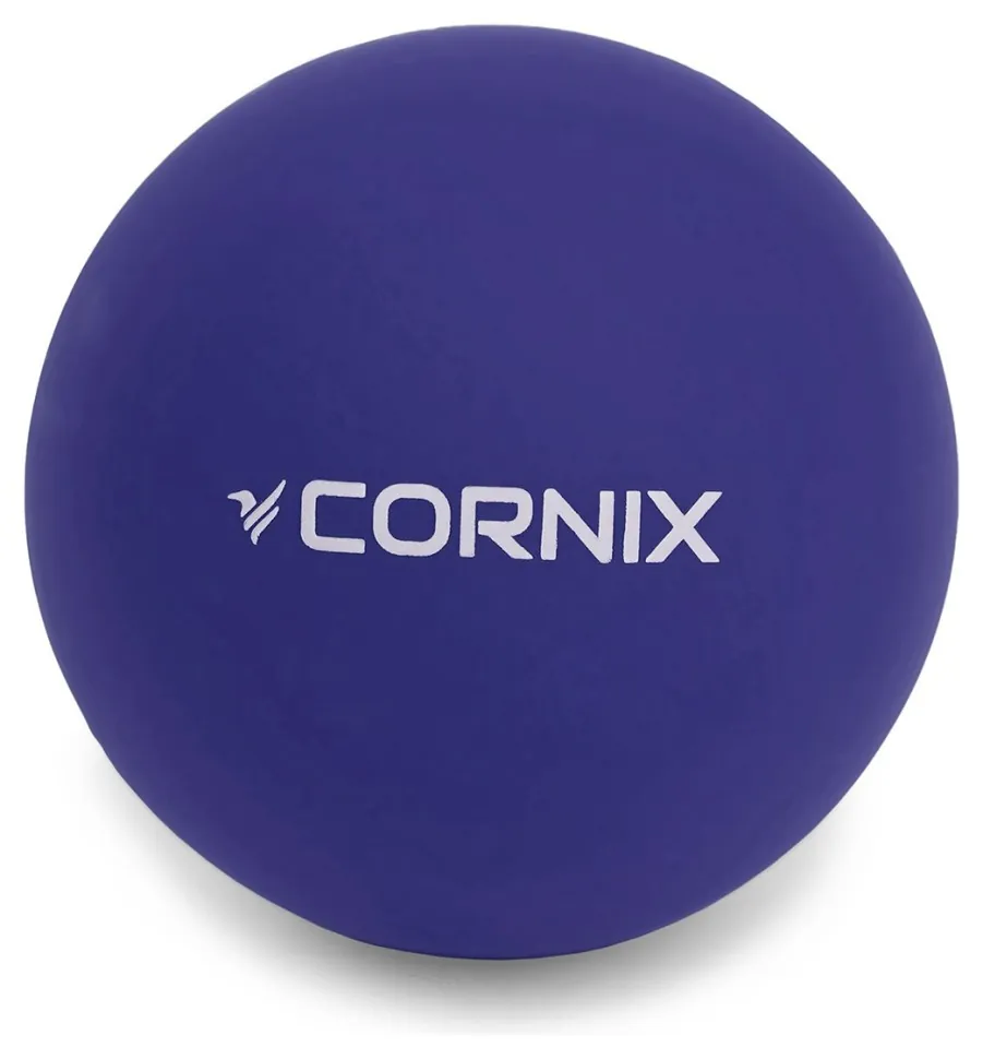 Масажний м'яч Cornix Lacrosse Ball 6.3 см XR-0229 Navy Blue (LFXR-0229)
