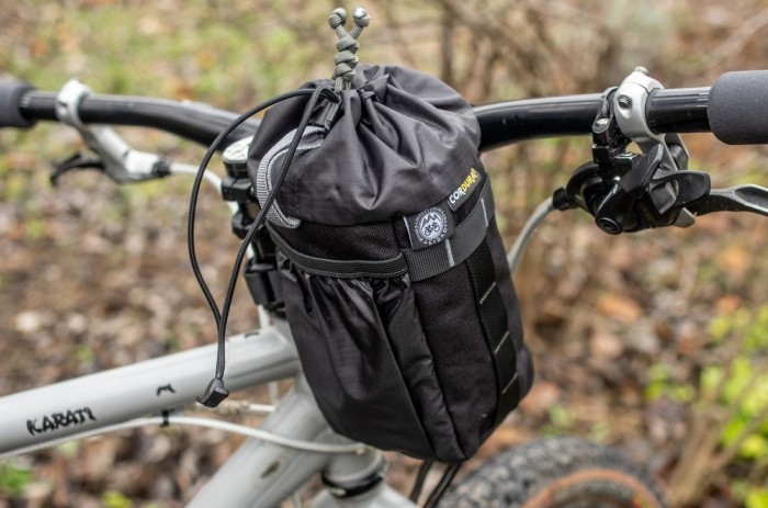 Сумка на руль KasyBag Pocket Pack One hand (кормушка) Black-Gray