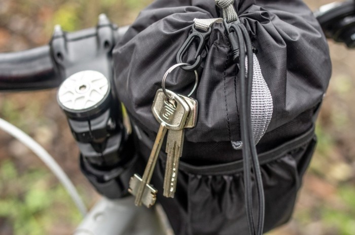 Сумка на руль KasyBag Pocket Pack One hand (кормушка) Black-Gray