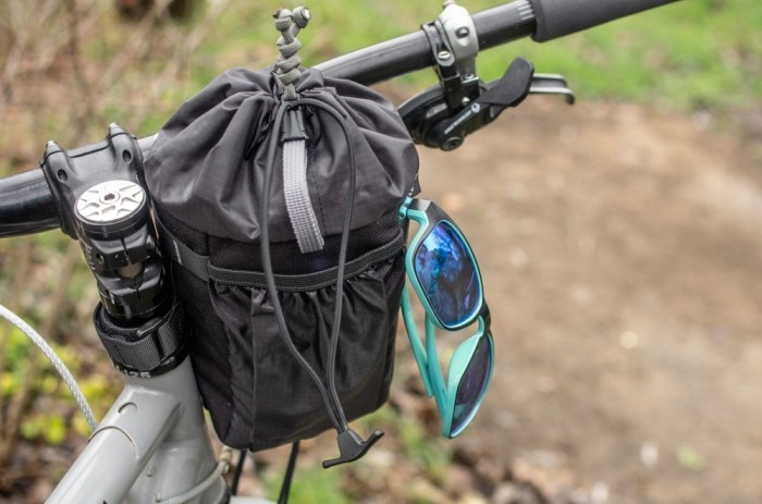 Сумка на руль KasyBag Pocket Pack One hand (кормушка) Black-Gray