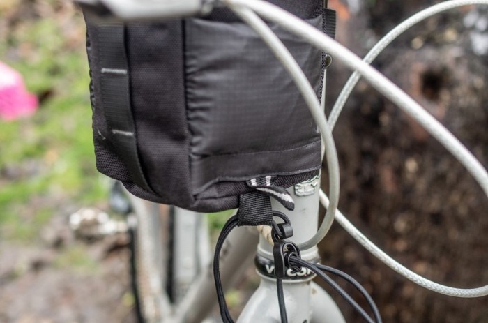 Сумка на руль KasyBag Pocket Pack One hand (кормушка) Black-Gray