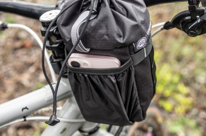 Сумка на руль KasyBag Pocket Pack One hand (кормушка) Black-Gray