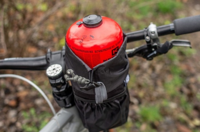 Сумка на руль KasyBag Pocket Pack One hand (кормушка) Black-Gray