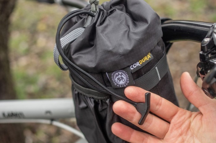 Сумка на руль KasyBag Pocket Pack One hand (кормушка) Black-Gray