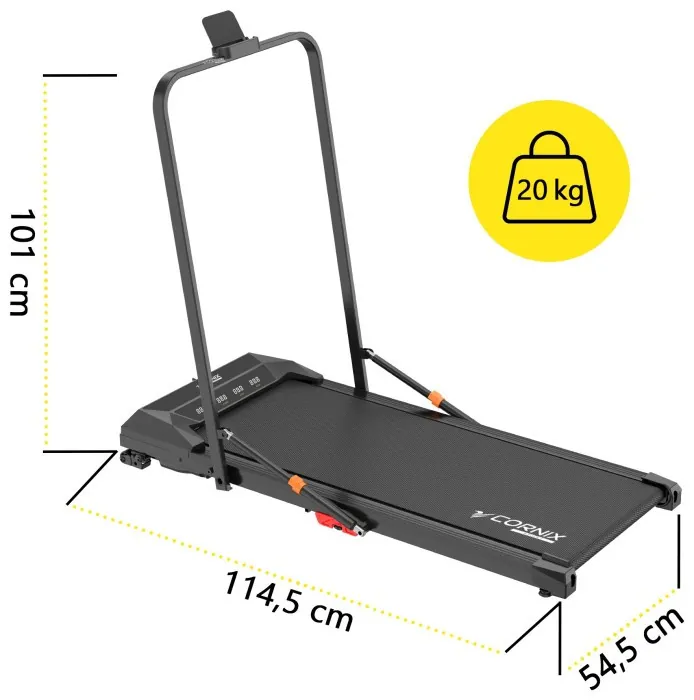 Бігова доріжка Cornix Freya Walking Pad Black