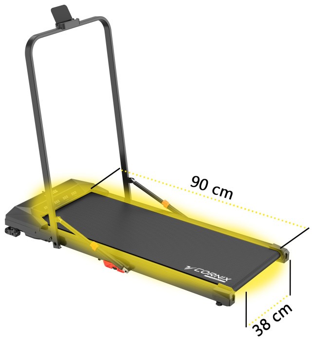 Бігова доріжка Cornix Freya Walking Pad Black