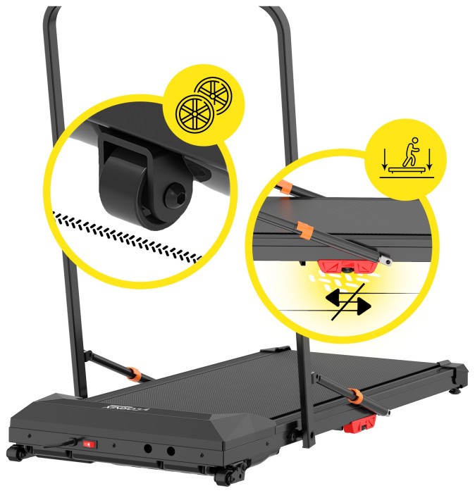 Бігова доріжка Cornix Freya Walking Pad Black