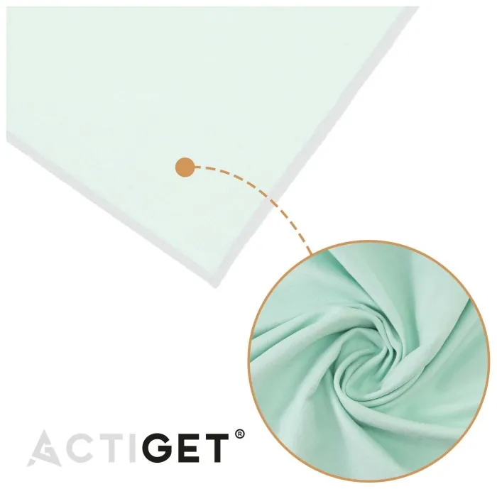Рушник спортивний Actiget 180 x 100 см з мікрофібри ACT0199 Mint