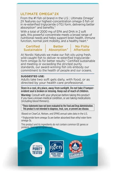Ultimate Omega 2X - 90 softgels