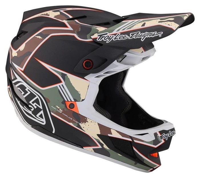 Вело шолом TLD D4 COMPOSITE HELMET Matrix Camo [ARMY Green] M