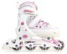 Роликові ковзани SFR Camden II Adjustable 30,5-34 White Pink, укр Фото - 1