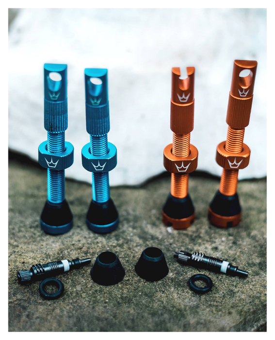 Ниппели Peaty's x Chris King Tubeless Valves, 42mm, Silver