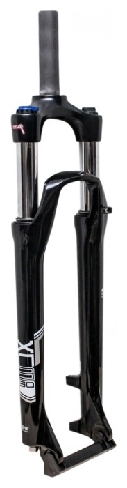 Вилка 26" 1-1/8" хід-100mm SUNTOUR SF16-XCM26" HLO DS з гідравл. локаутом, ноги 30мм (чорний), укр, укр