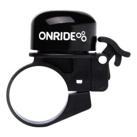 Дзвінок ONRIDE Din хомут 31.8 мм чорний