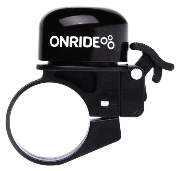Дзвінок ONRIDE Din хомут 31.8 мм чорний, укр