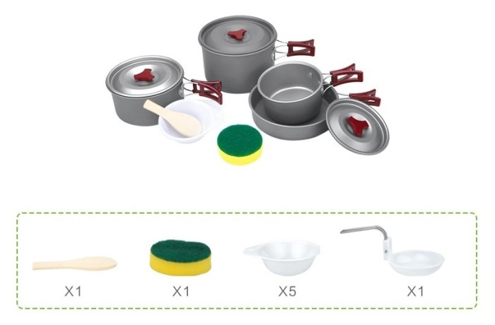 Набор посуды BRS-155