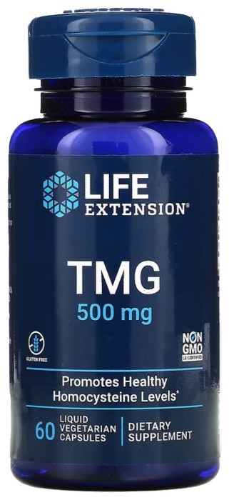 TMG 500 mg - 60 liquid vcaps