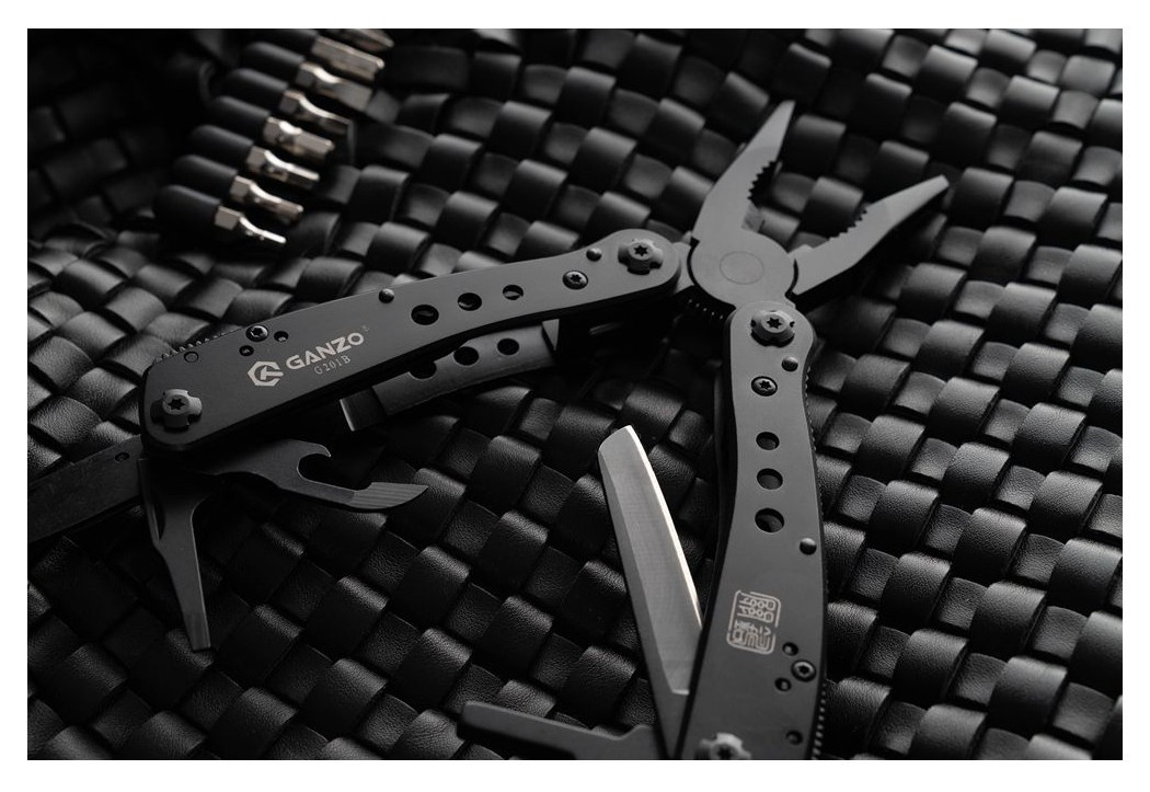Мультитул Multi Tool Ganzo G201-B, укр, укр
