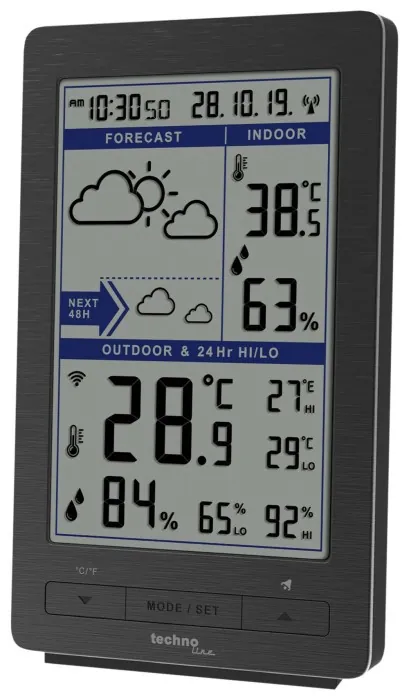 Метеостанция Technoline WS9485 Grey (WS9485)