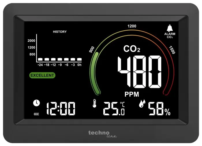 Метеостанция Technoline WL1028 Black (WL1028)