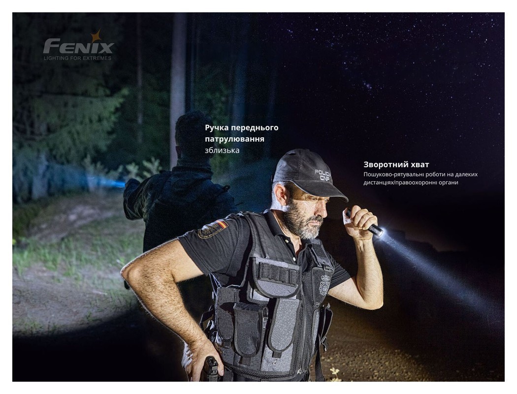 Ліхтар ручний Fenix PD35 V3.0, укр, укр