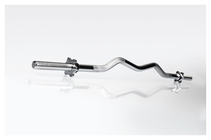 Гриф для штанги EasyFit W-образный 1.2 м, Ø 28 мм