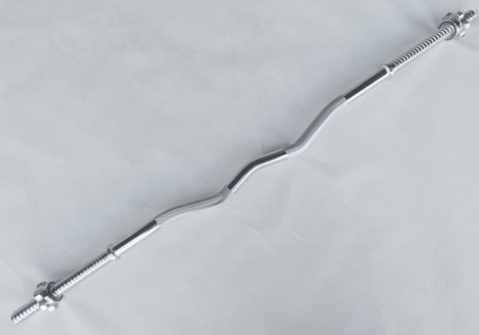 Гриф для штанги EasyFit W-образный 1.2 м, Ø 28 мм