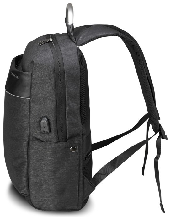 Рюкзак міський Semi Line USB 21 Black (P8252-0)