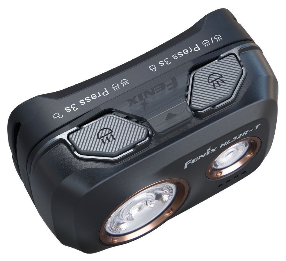 Фонарь налобный Fenix HL32R-T синий