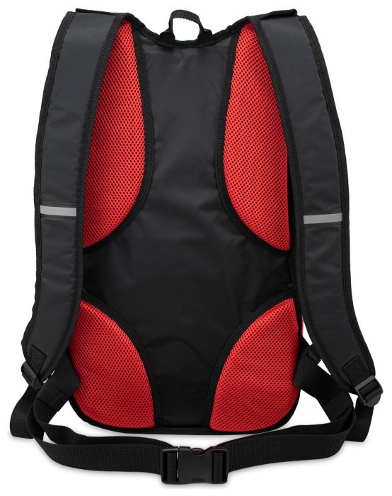 Рюкзак міський Semi Line 30 Black/Red (A3036-2)