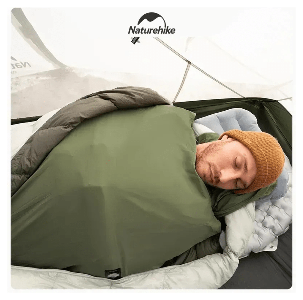 Подкладка для спального мешка Naturehike CNH22SD016, нейлон, зеленая