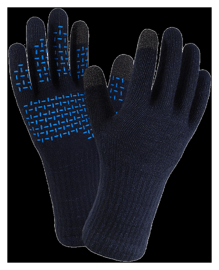 Рукавички водонепроникні Dexshell ThermFit 3.0 Gloves, темно-блакитні, розмір S, укр, укр