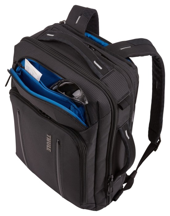 Рюкзак-Наплечная сумка Thule Crossover 2 Convertible Laptop 15.6" Bag (Black) 3203841 (TH 3203841), укр, укр