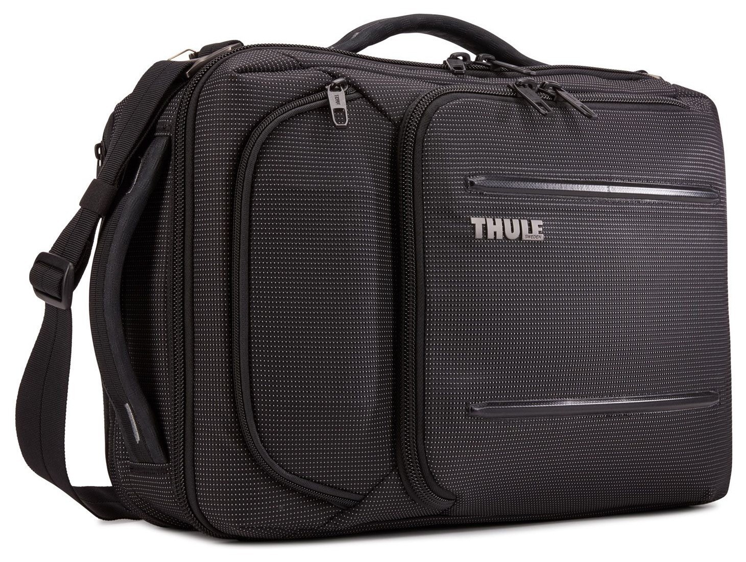 Рюкзак-Наплечная сумка Thule Crossover 2 Convertible Laptop 15.6" Bag (Black) 3203841 (TH 3203841), укр, укр